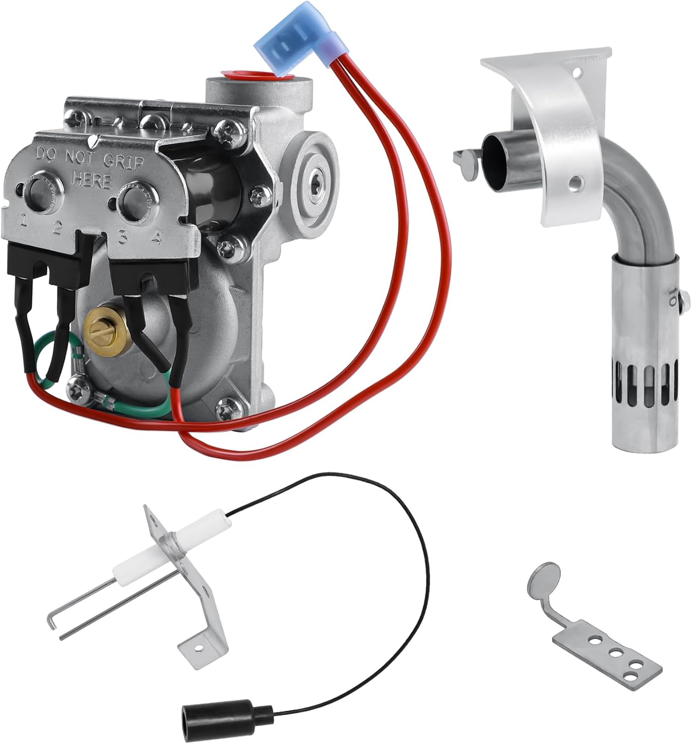 93844 RV Water Heater Solenoid Gas Valve, Compatible with Atwood 6 and 10 Gallon Water Heaters GC6AA-10E GC10A-4E G6A-8E G6A-6E G10-3E G6A-4E G10-3E GCH6A-10E GH6-8E, Replaces for 93870 93321 92078