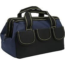Heavy Duty Multi Function Tool Storage Bag for Workshop Home Blue Black 18in