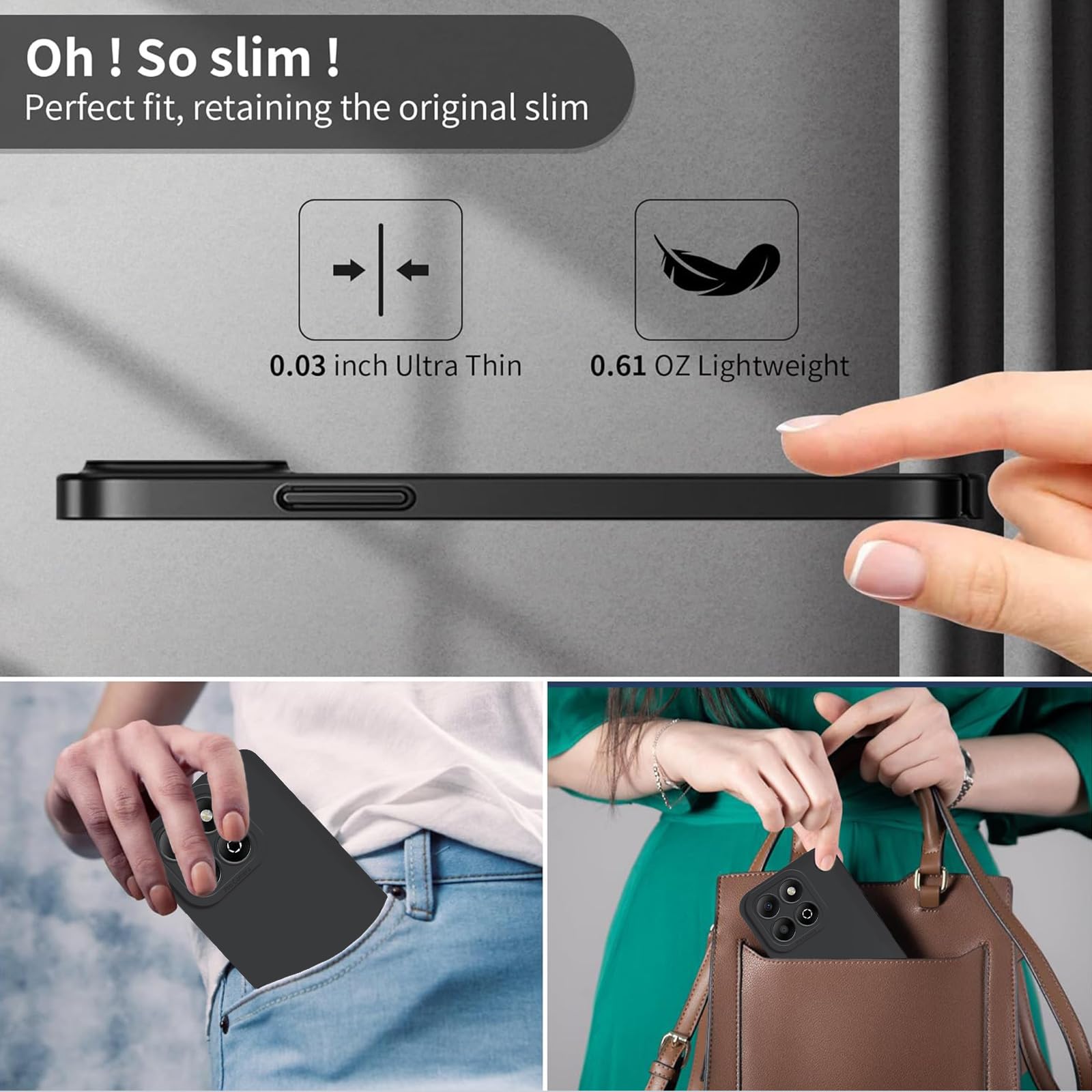 Lafunda Coque Compatible Avec Samsung A14 5G/4G, Coque De Protection