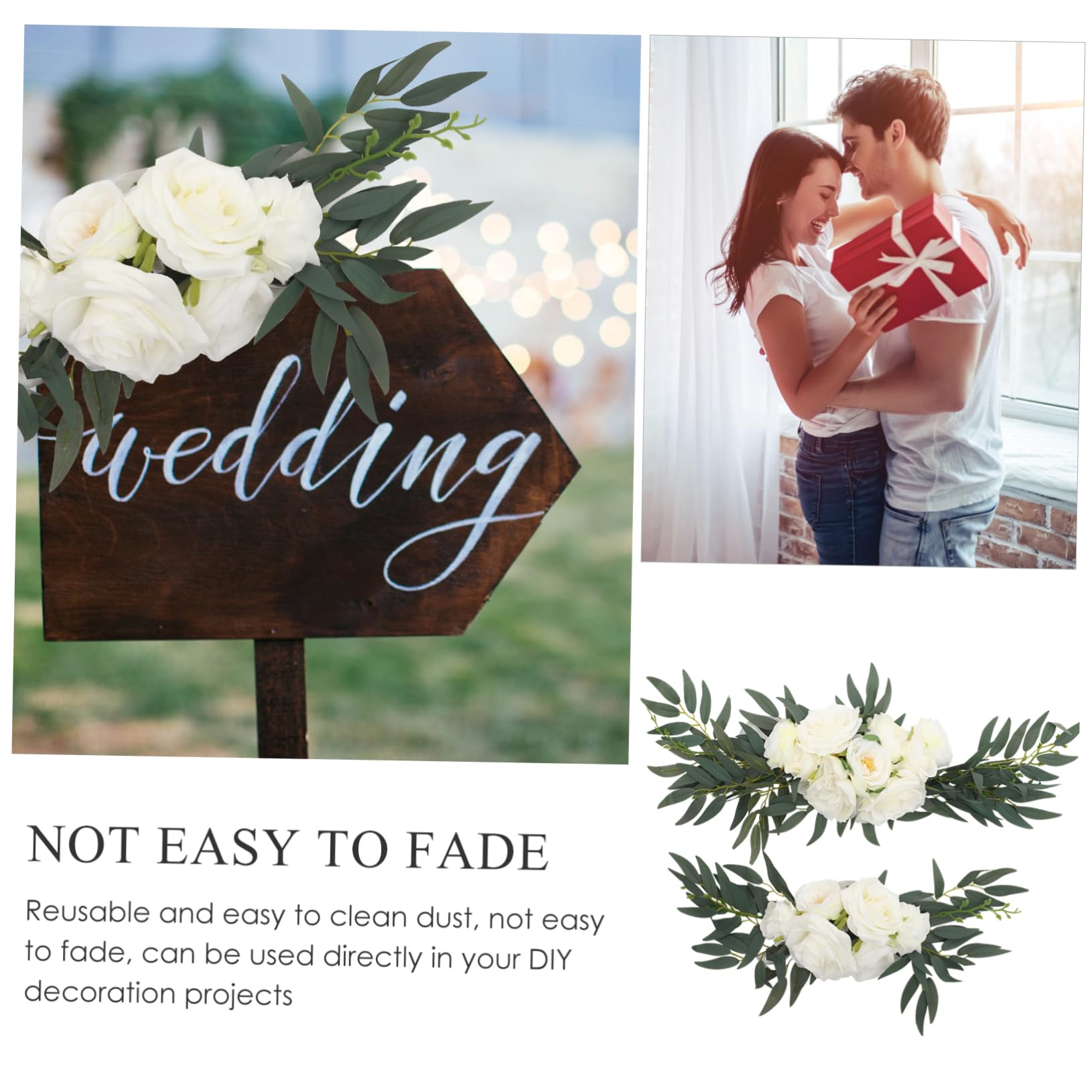 2 Stücke Ic Decor Künstliche Swag Hochzeit Arch Dekorative Ornamente