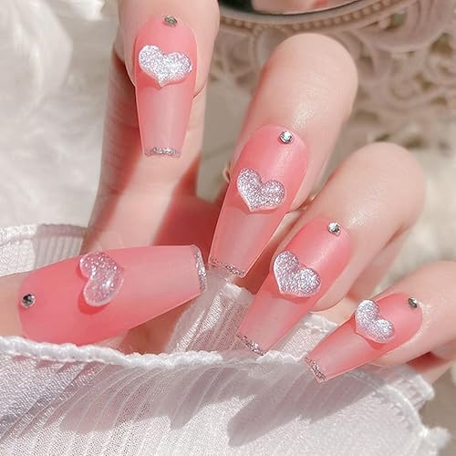 Miniatura 7 de 100 unidadespaquete de decoración de uñas rosa, parte trasera plana tridimensional tamaño mixto diamantes de imitación de arte de uñas finas flash