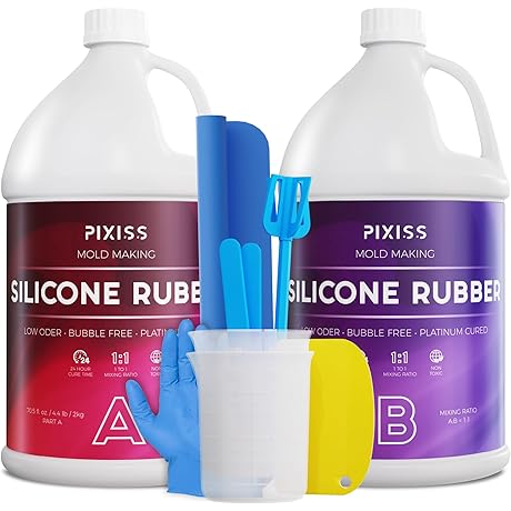 Silicone Mold Making Kit - Create Flawless Resin Molds with Clarity and Precision