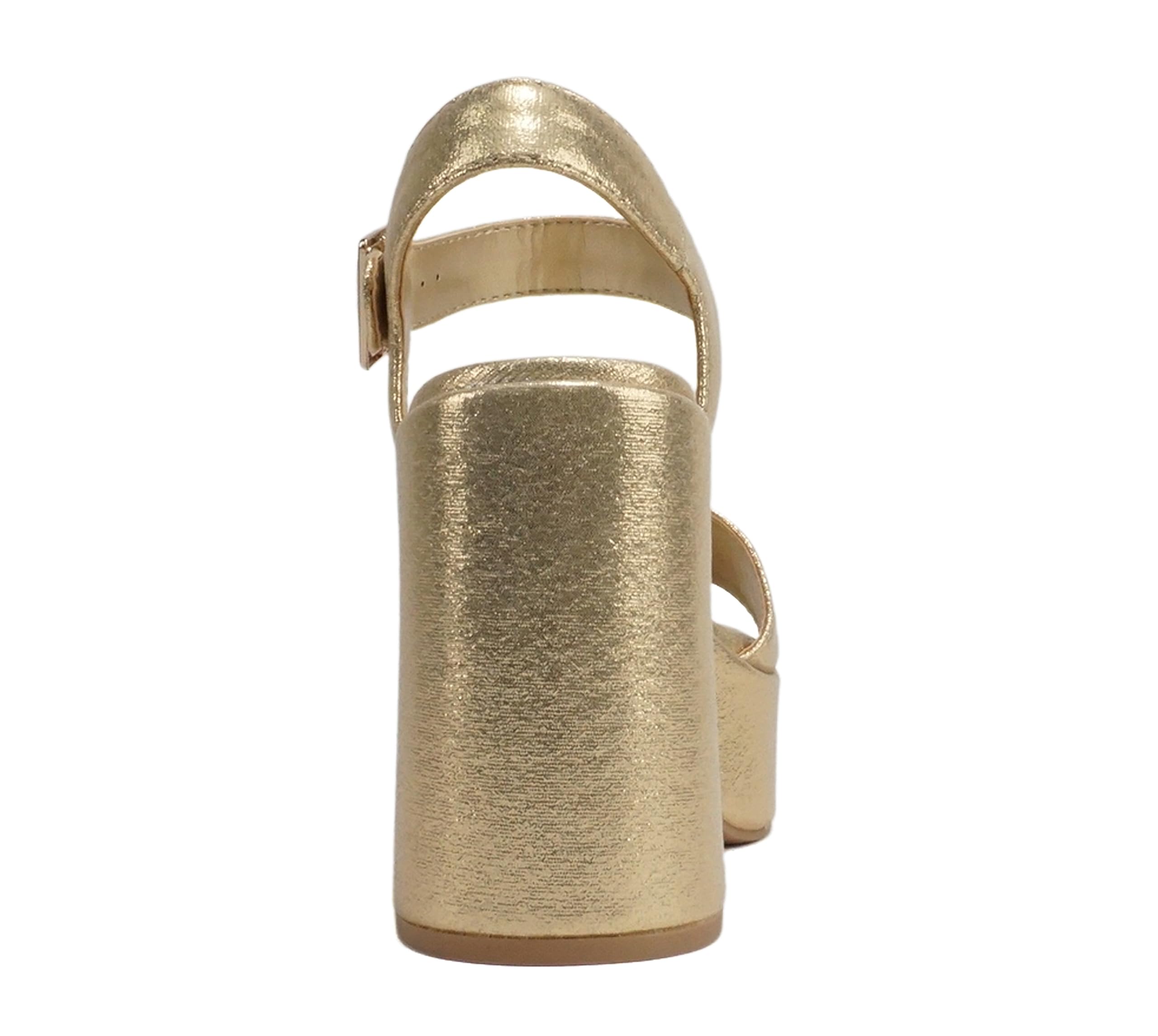 Soda Launch ~ Women Open Toe Ankle Strap Platform Chunky High Heeled Sandal