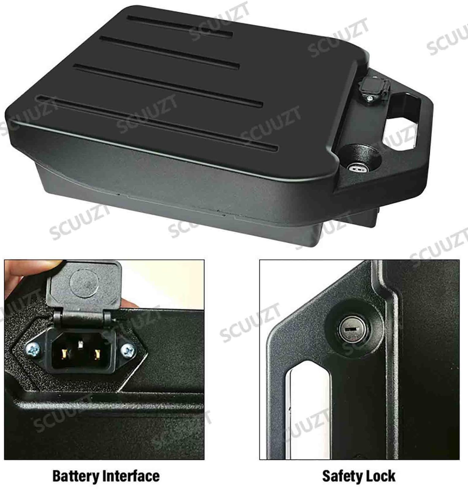 60V 20Ah 30Ah Ebike Akku, 60V 20Ah 30Ah Ebike Battery Elektrofahrrad mit Ladegerät, eingebauter BMS wasserdichter PVC-Akku für 200W 500W 750W 1000W 1500w 2000w Motor