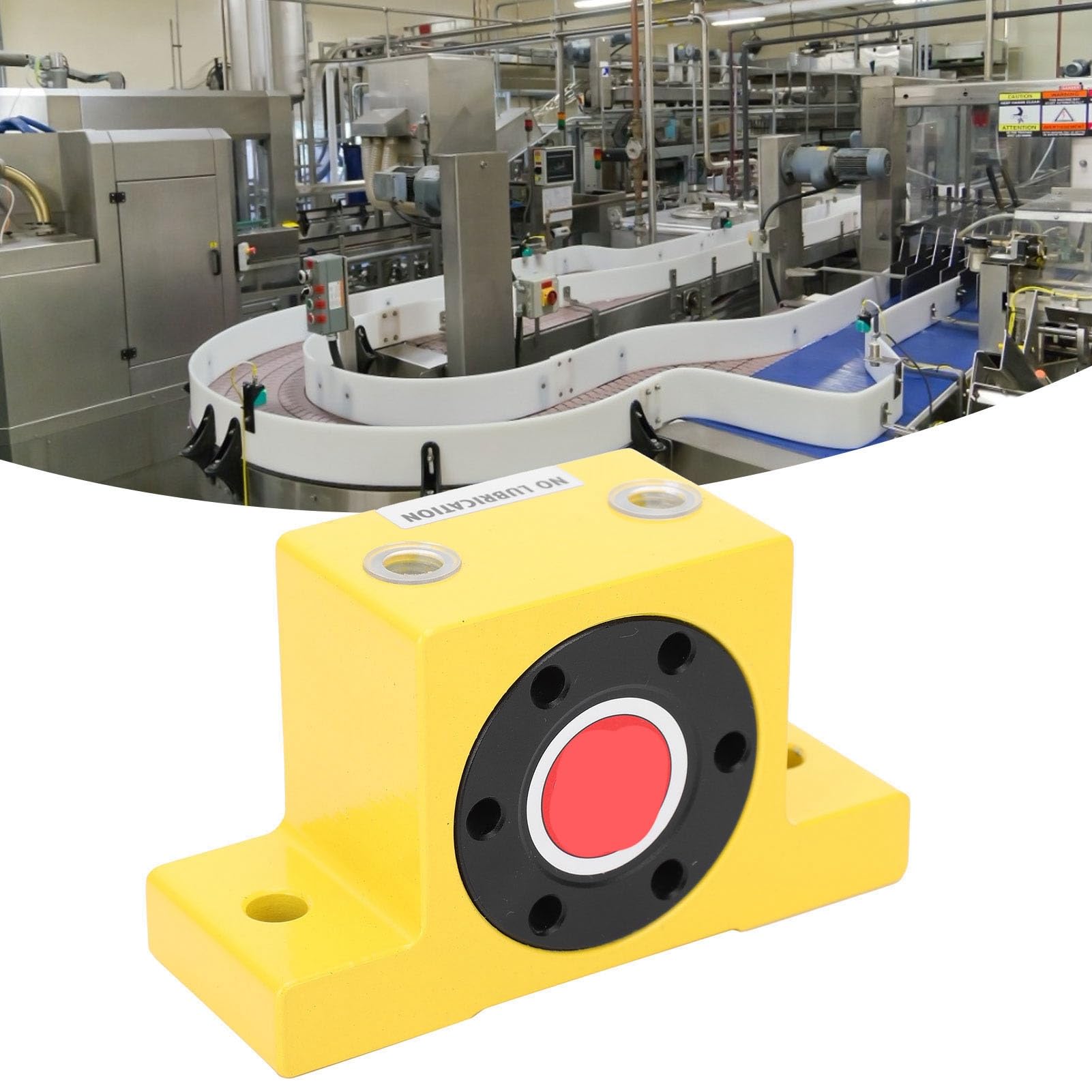 Pneumatische Turbinenvibratoren, Industrieturbinenvibrator, Aluminiumlegierung, 130–11150 N, 0,2–0,6 MPa
