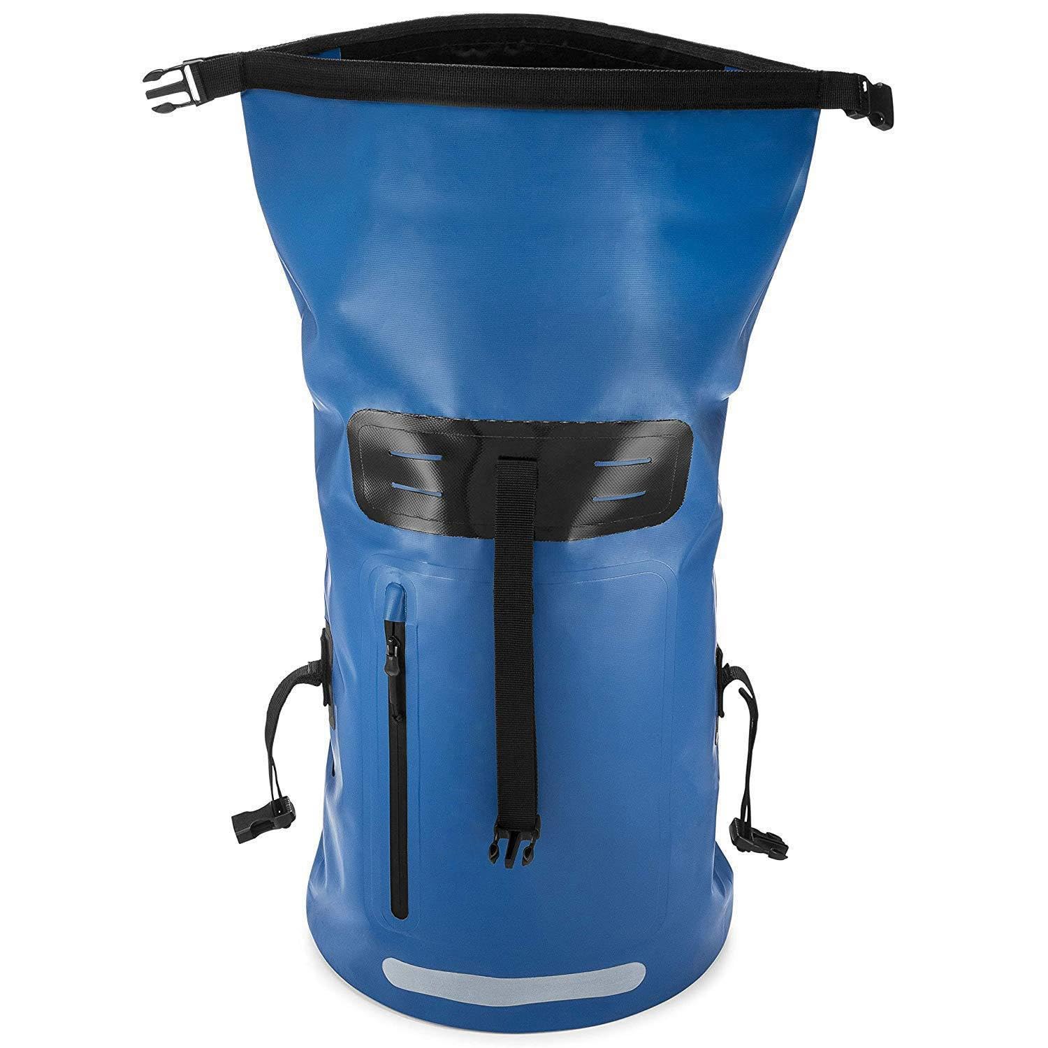 Bnineteenteam Roll Top Dry Bag, Roll Top Zaino con custodia per telefono per mantenere l'attrezzatura da kayak asciutta (blu)