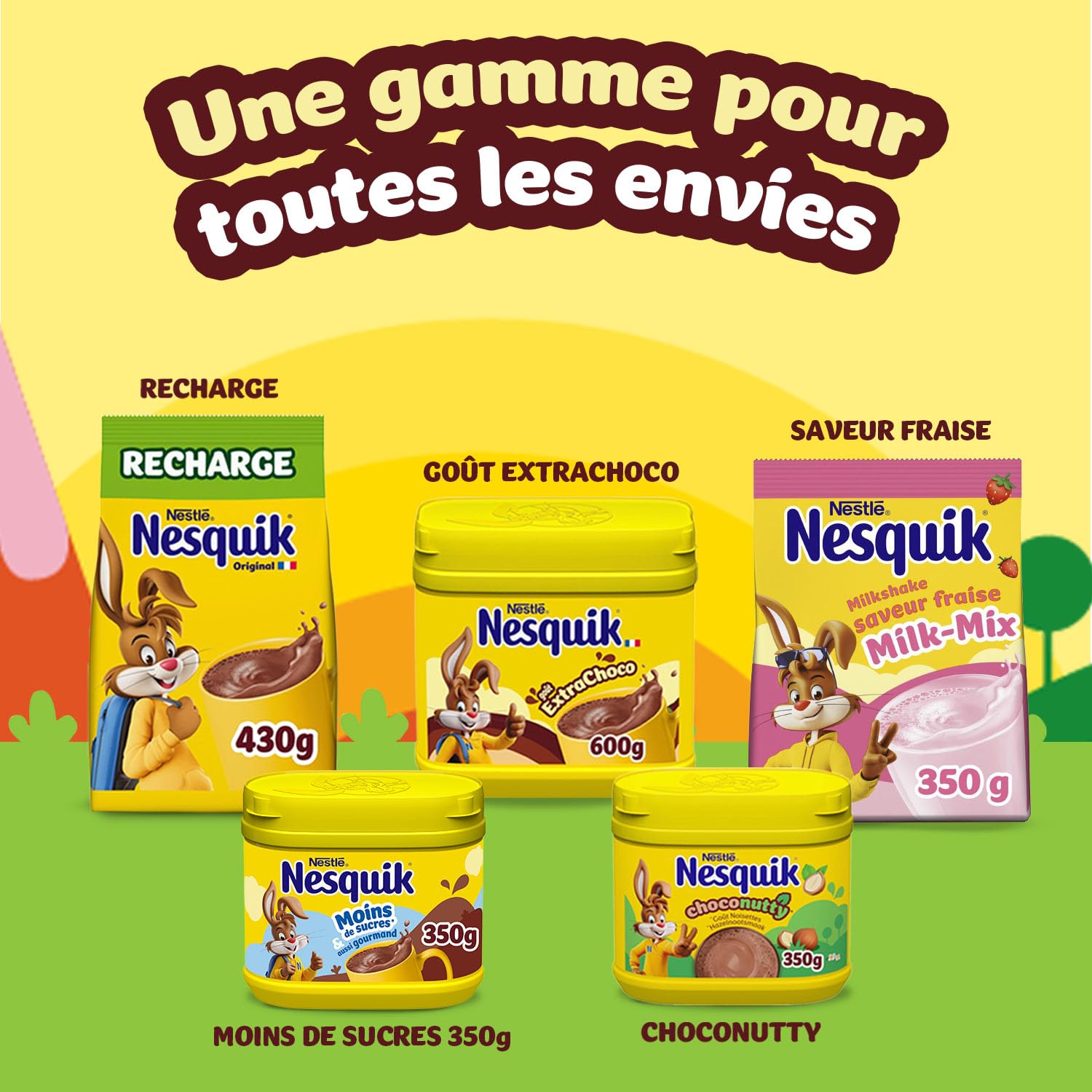 Nesquik fresa 350 g