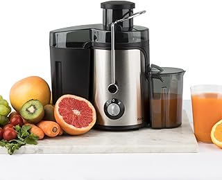 Winkel SX9 sokowirówka, pojemnik na sok 500 ml, 2 poziomy prędkości, 400 W, stal szlachetna