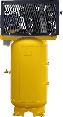 Miniatura 3 de EMAX Compresor de aire eléctrico - 80 galones 7.5HP Compresor de 2 etapas con drenaje automático y 26 CFM, 200 PSI máximo - EHI07V080Y1 7.5 CV,10