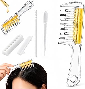 Scalp Applicator Comb Scalp Essential Oil Applicator Hair Oil Applicator