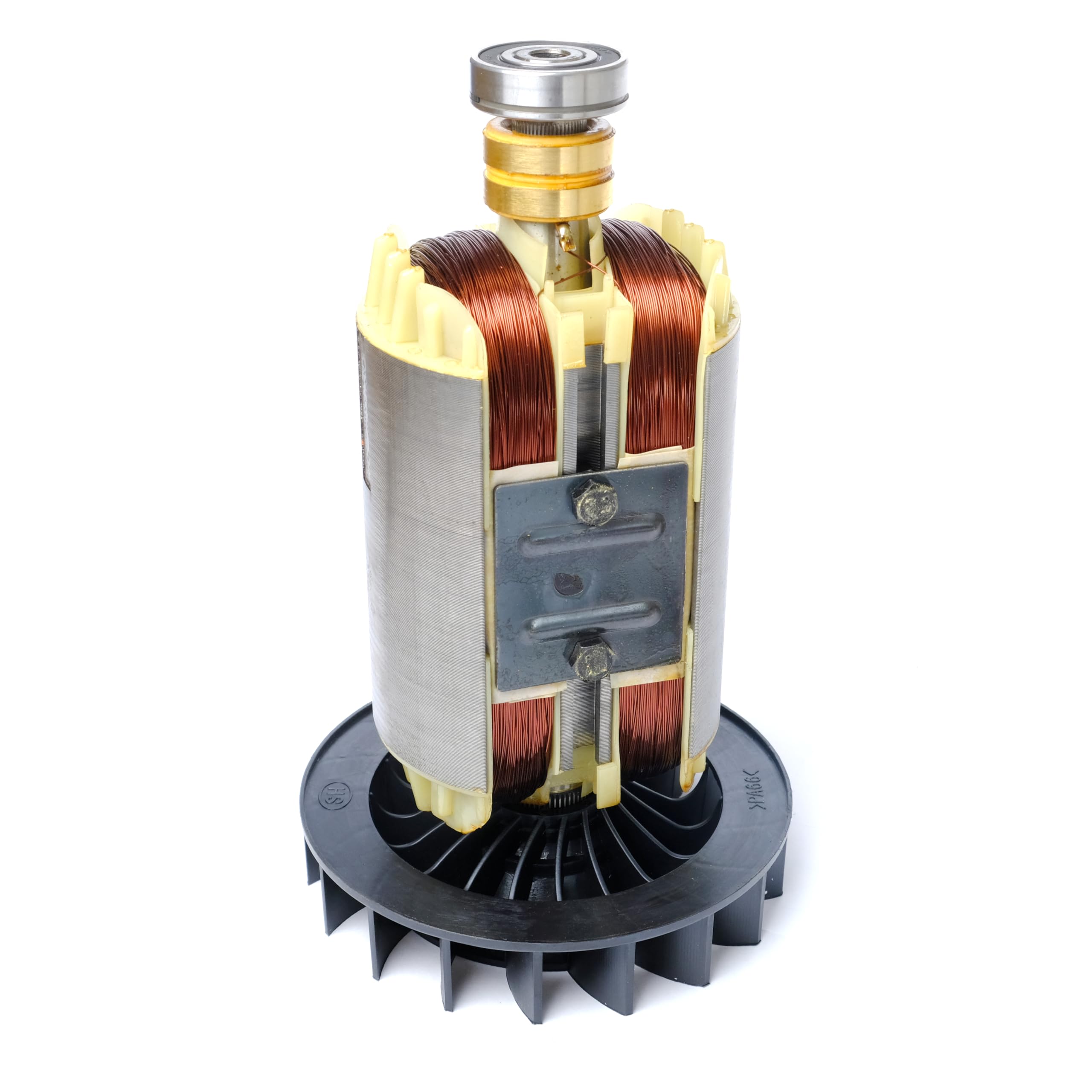 5 kW de bobina y armadura o estator y rotor para el generador de corriente | generador de energía | grupo electrógeno | 13 CV trifásico de DeTec.