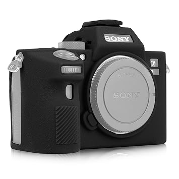 Sony A7R iii Case, Professional Silicone Rubber Camera Case Cover Detachable Protective for Sony A7 iii A7 riii Sony ILCE-7RIII A73 A7R3 (Black)