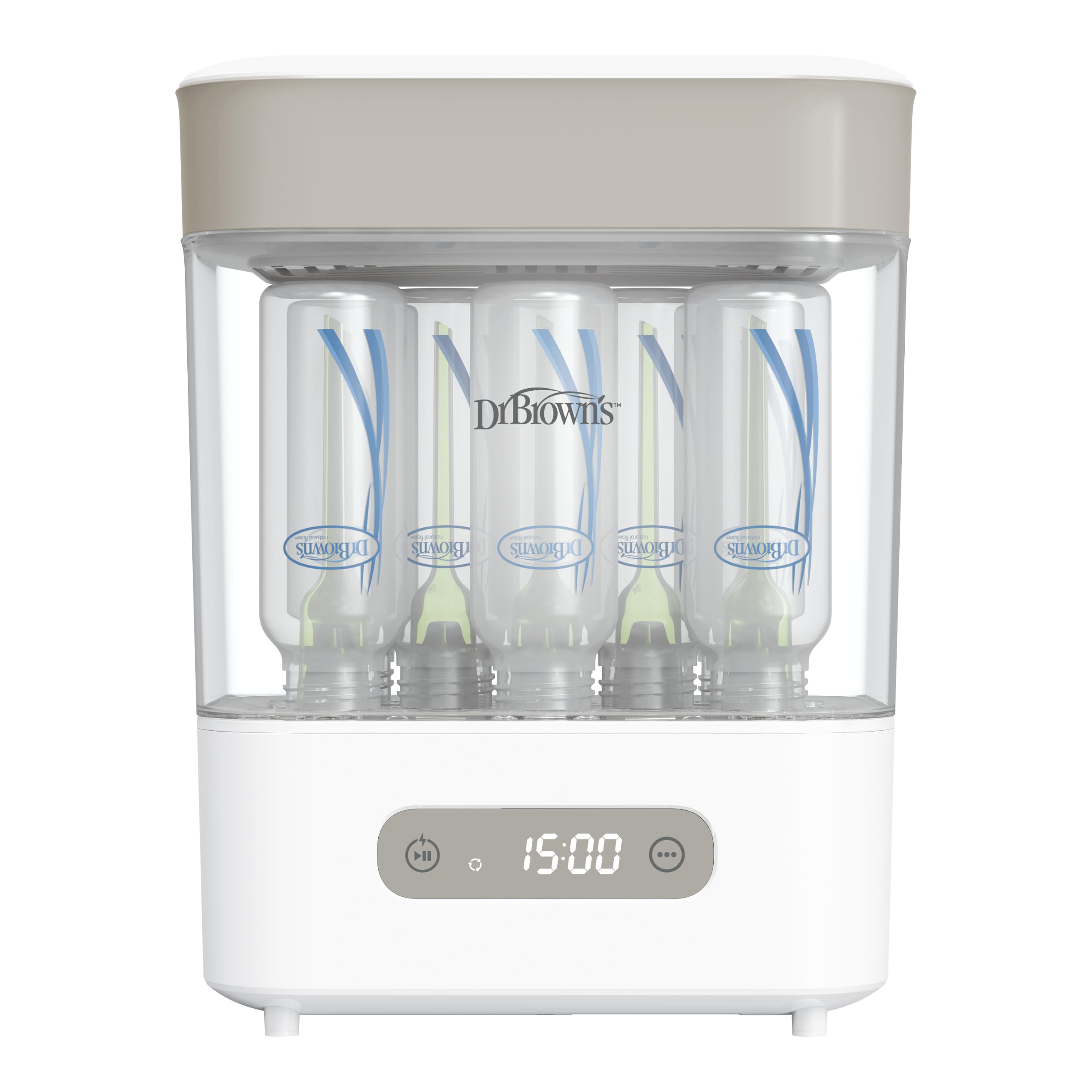 Dr. Brown's SpeedPro - Sterilizzatore e asciugatrice per bottiglie, con tempi di asciugatura multipli