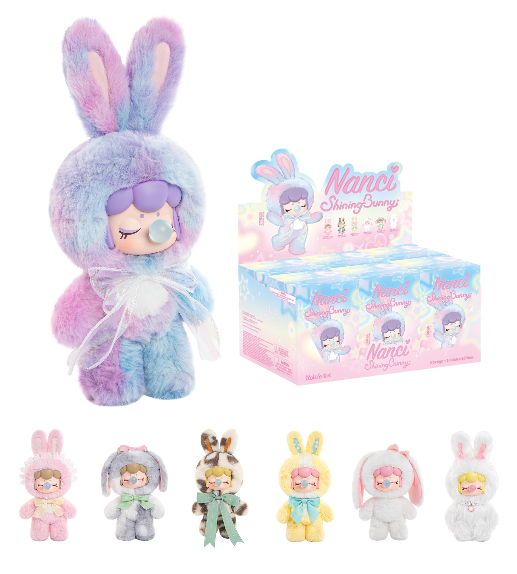 Amazon.com: ROBOTIME Plush Doll Blind Box Figure, Kawaii Plush