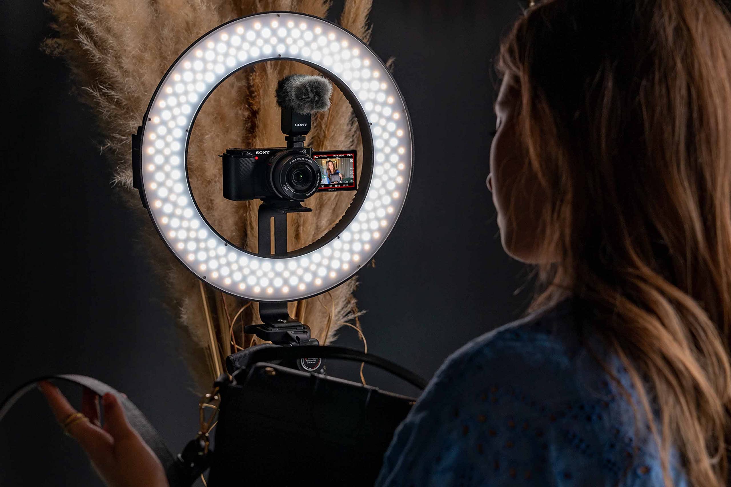 Sony ZV-E10 Systemkamera mit 16–50mm Objektiv (APS-C) – 4K-Video, schwenkbares Display, Echtzeit-Augen-Autofokus, leicht & ideal für Vlogger & Einsteiger