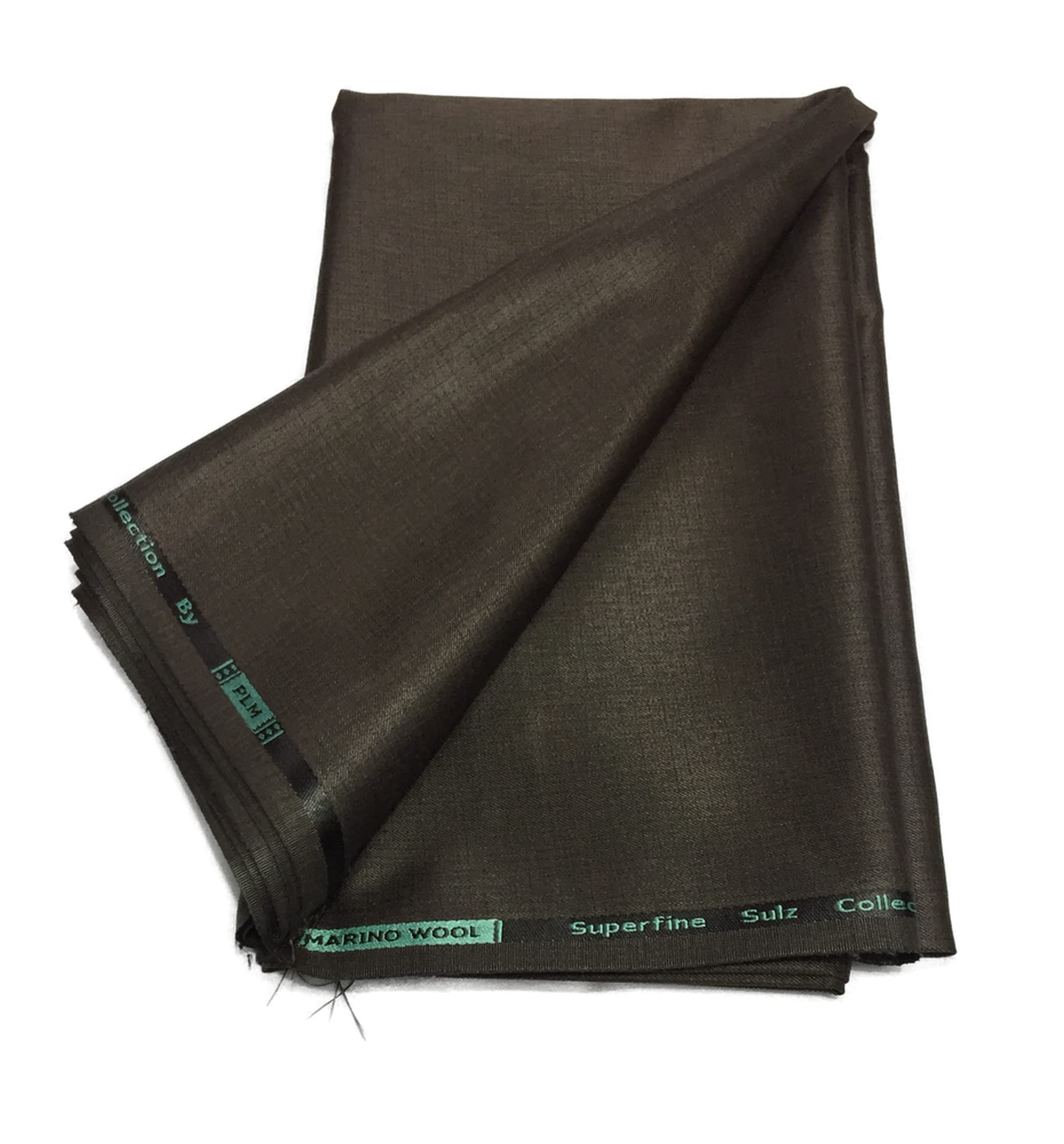 bkrkj Men's Woollen Check Self pattern Poly viscose Unstitched Trouser Fabric in size 1.2 meter,3 meter,3.6 meter, width 58 inches-picture-2