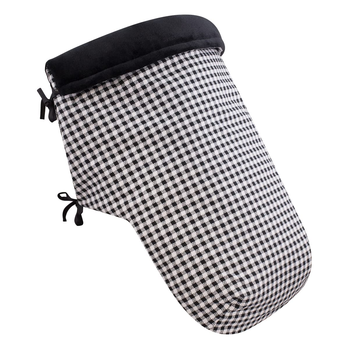 JYOKO Kids Manta Saco para Cochecito, portabebé, Polar Teddy Extra Suave para Invierno, Tejido Plano Antimanchas Repelente de Agua (Vichy, Polar Teddy - 80 Cm)