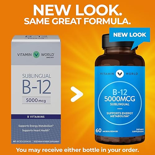 Miniatura 3 de Vitamina mundo Vitamina B-125000mcg Sublingual 60microlozenges