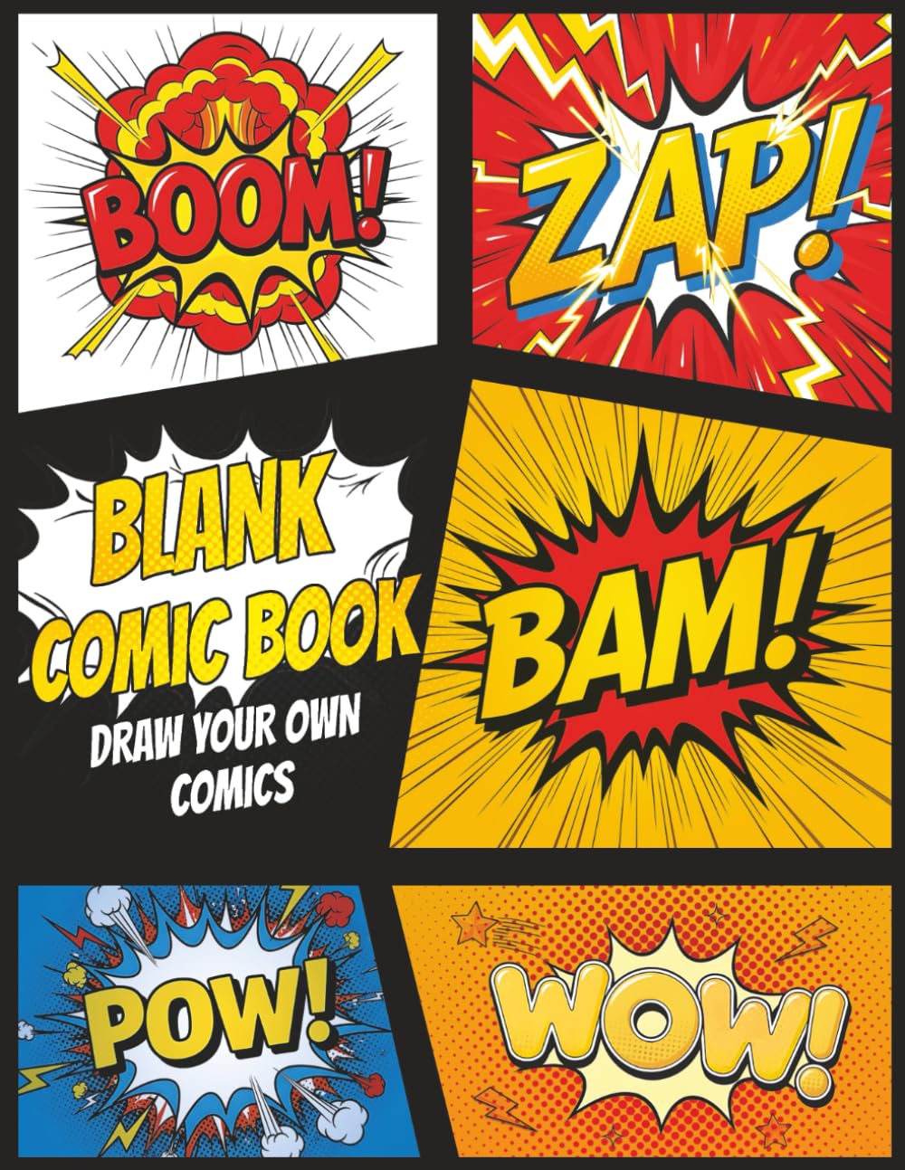 Blank Comic Book: Draw Your Own Comics