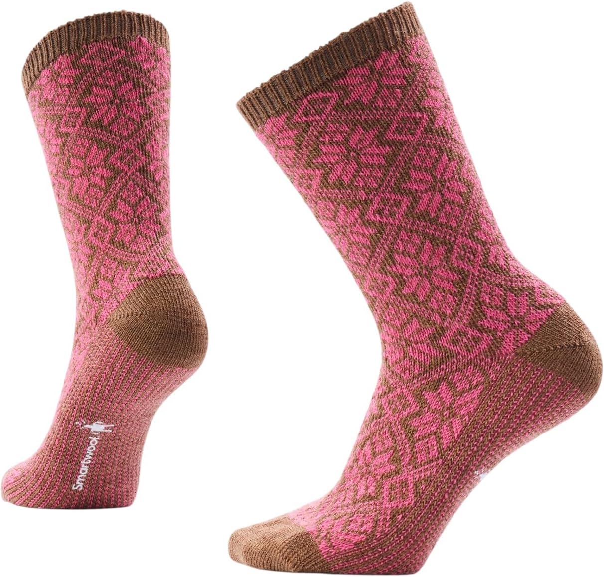 Smartwool Unisex Everyday Traditional Snowflake Crew Socks