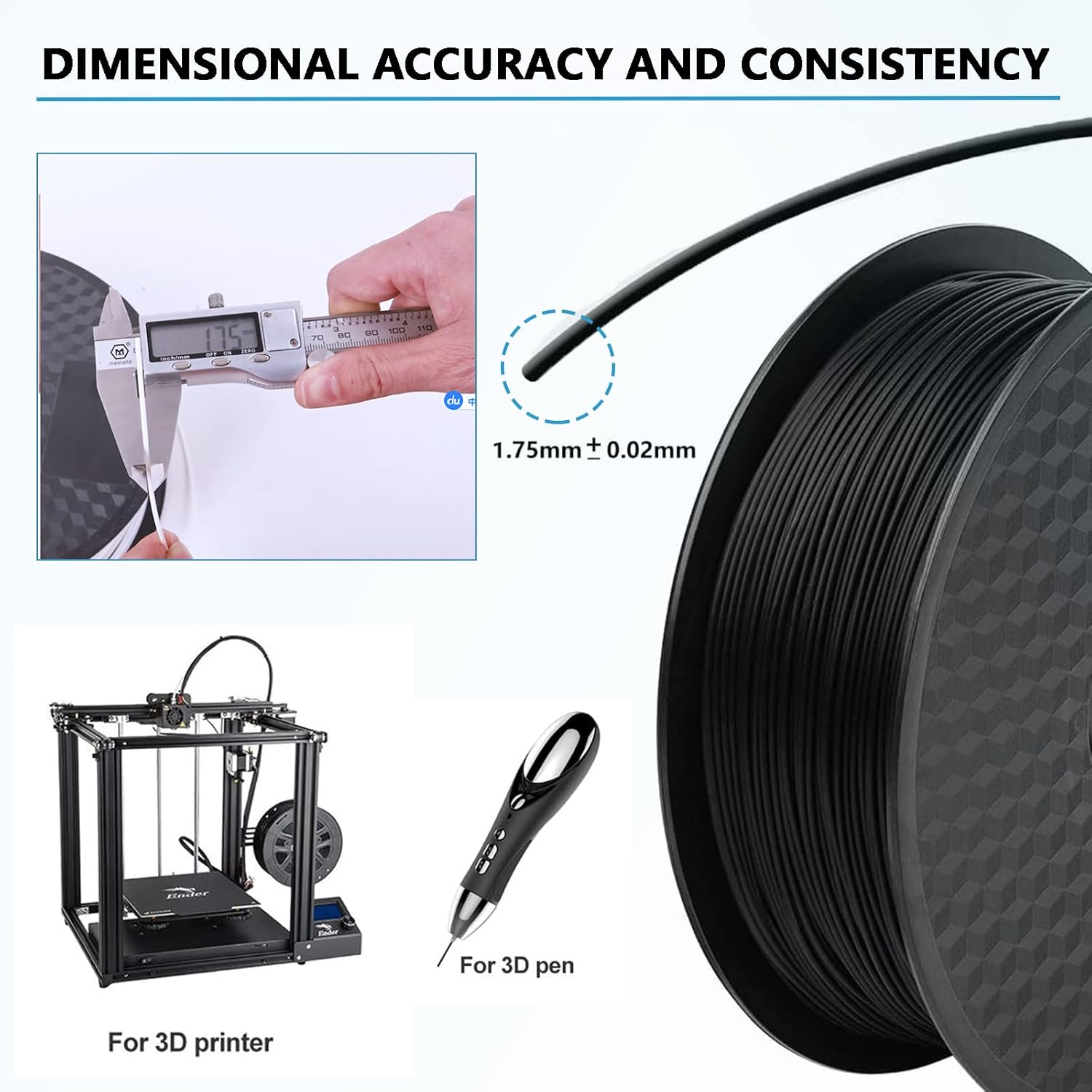 review PLA 3D Printer Filament Black and Creality Sonic Pad Based on Klipper Firmware