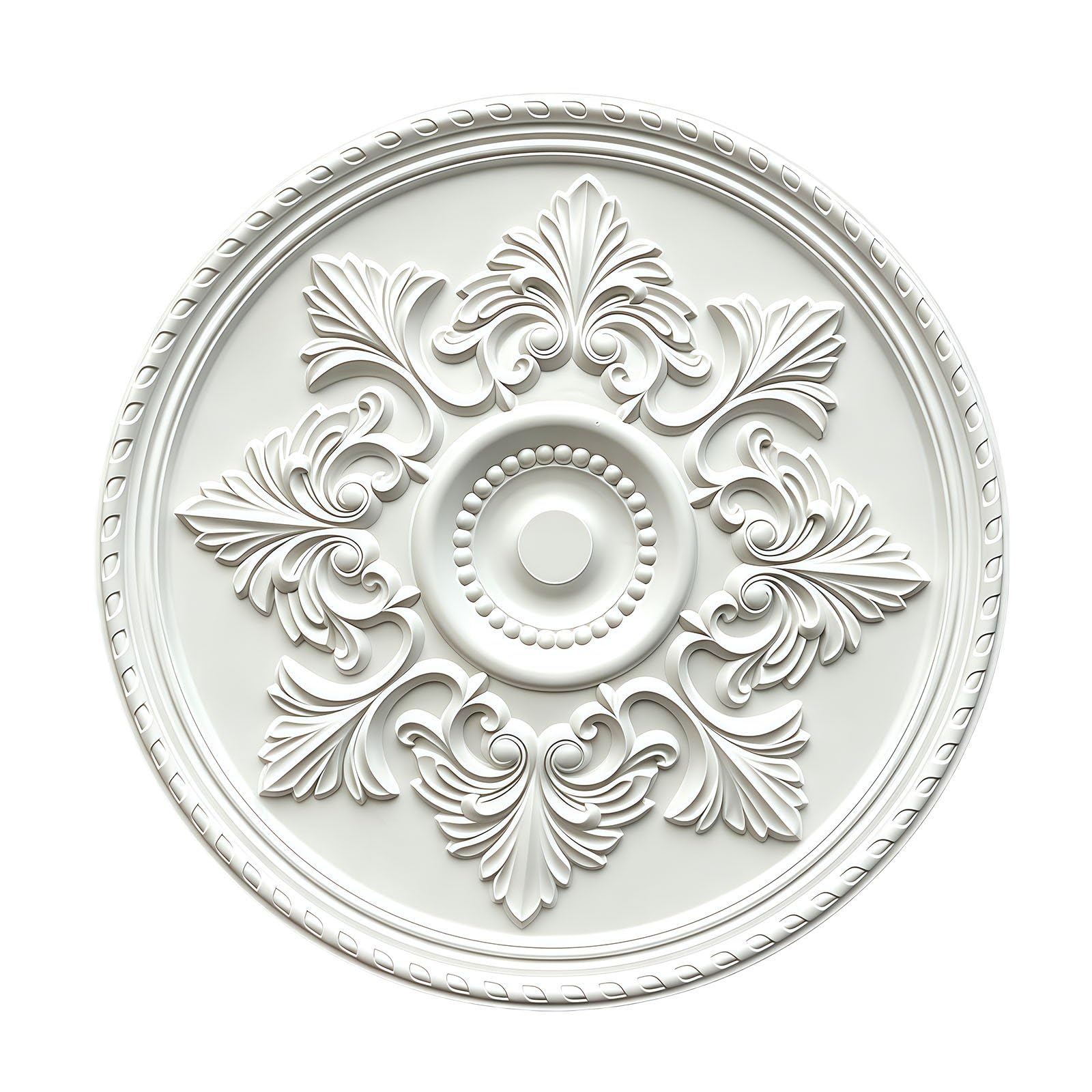 60cm Ceiling Medallion Decorative Plate for Chandelier Base Lightweight