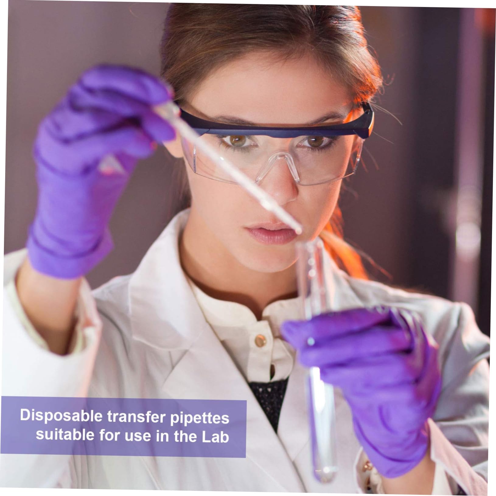 VILLFUL 300pcs Dropper Essential Oil Transfer Pipette Essential Oils Pipettes Squeeze Transfer Pipettes Clear Graduated Transfer Pipette Dropping Pipette Transparent Plastic