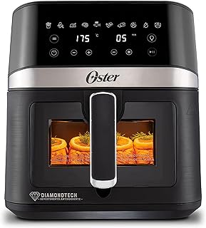 Fritadeira DiamondTech Oster 6L com Visor Transparente - 127V - Produto 7 mais recomendado com 4.8 estrelas