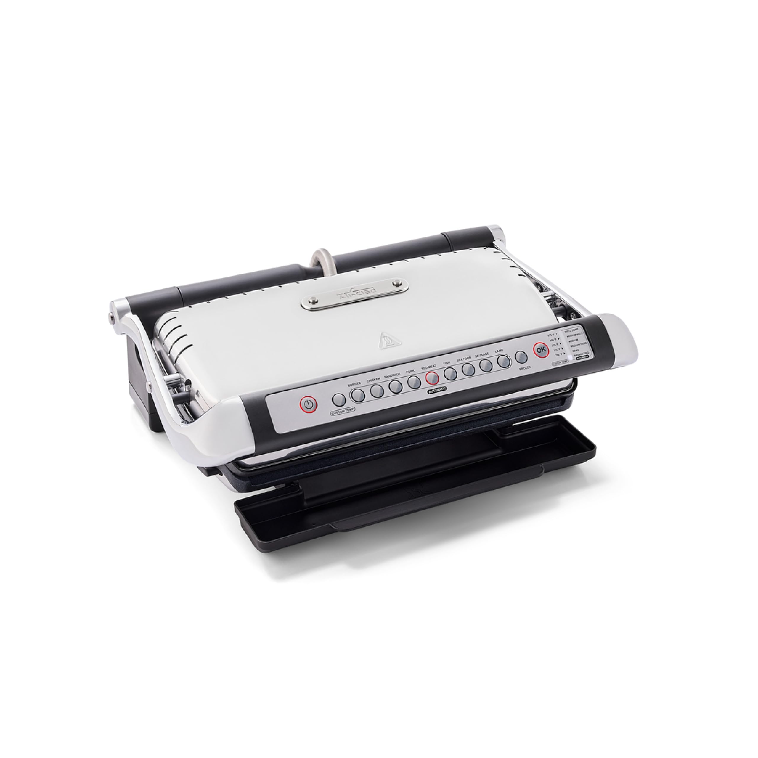 All-Clad AutoSense Stainless Steel Indoor Grill, Panini Press XL Automatic Cooking, 1800 Watt, Smokeless, Removable Plates, Dishwasher Safe-image-35