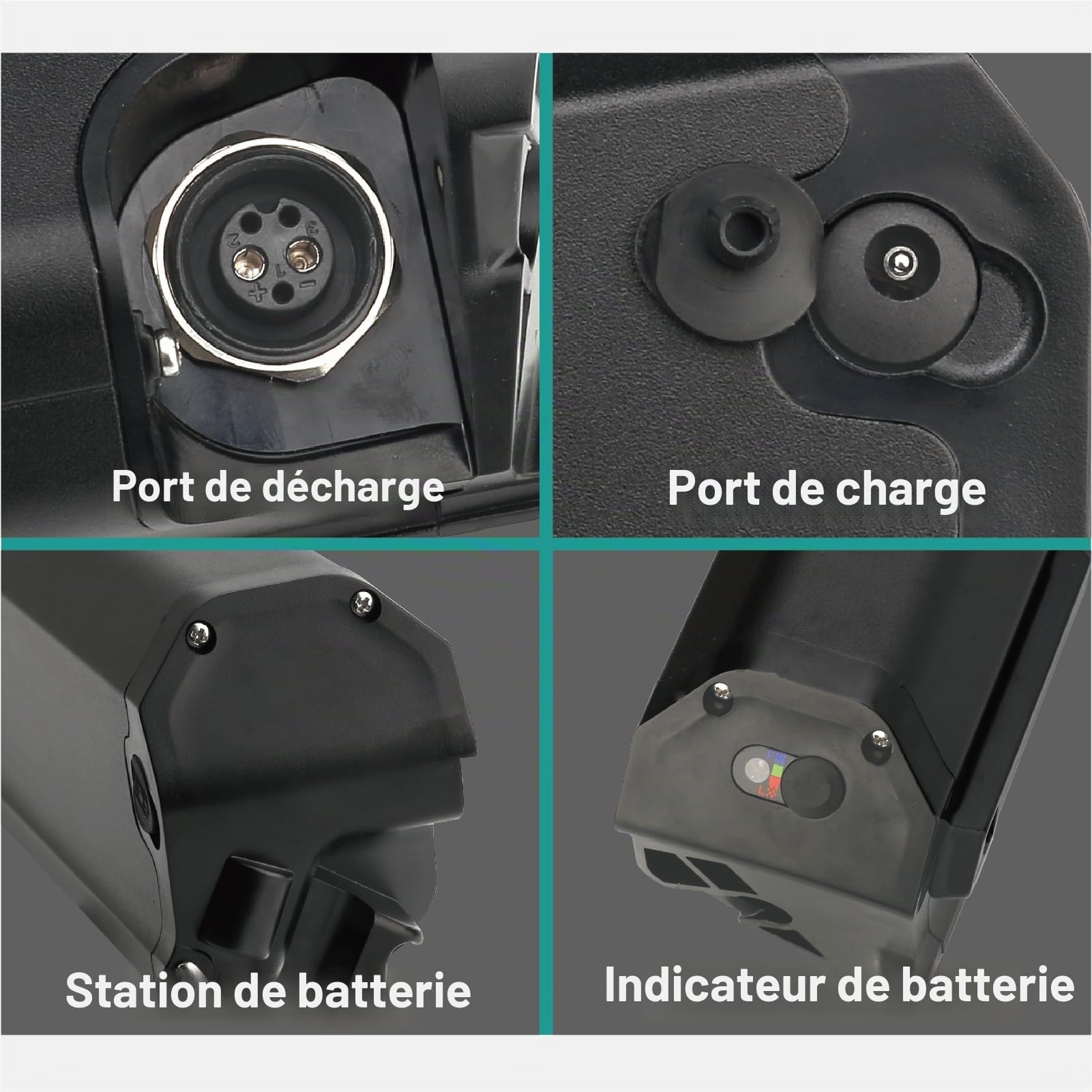 Batterie Ebike pour Reention Dorado-Plus 36V 15Ah Convient à la Batterie de vélo NCM pour Yukon750 pour Reention pour DLG/NCM pour Moscow pour Dorado INR Batterie de Rechange