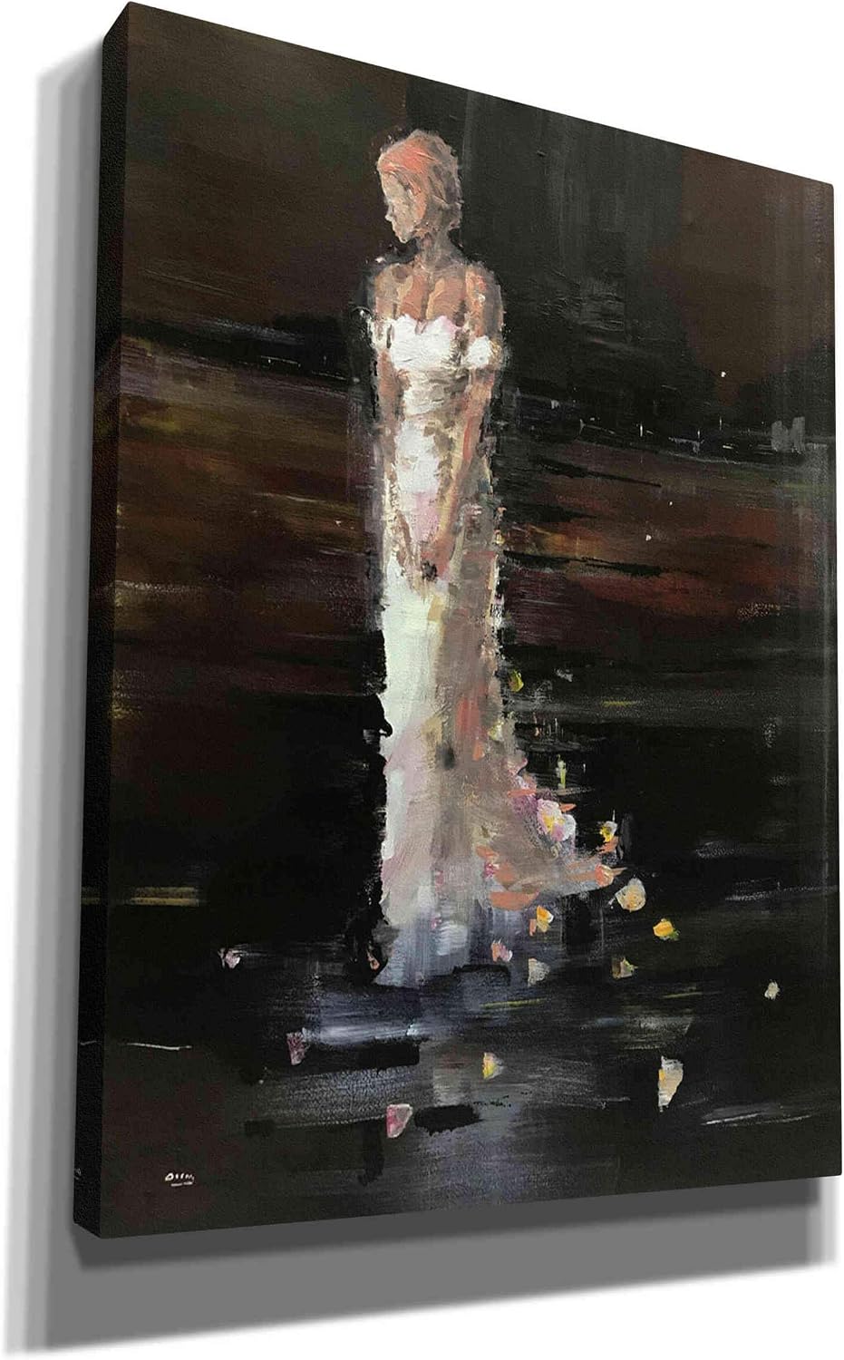 Epic Graffiti 'Reflection' by Oscar Alvarez Pardo, Canvas Wall Art, 12"x16"