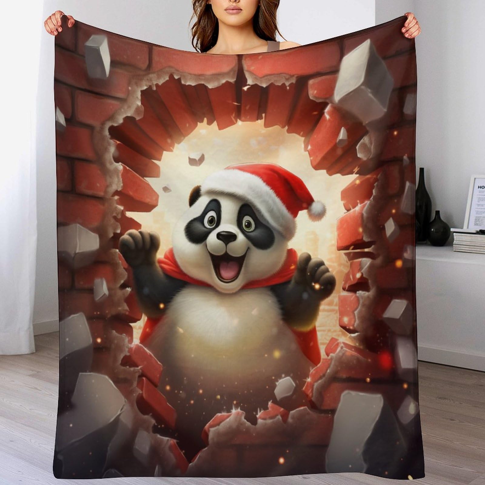Manta de forro polar suave microfibra manta cálida mullida cama sofá 100x130cm