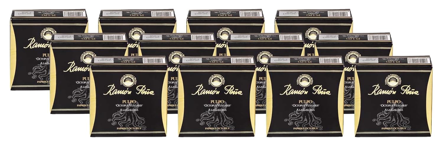 Ramon Pena Tinned Octopus in Paprika Sauce | Case Pack | 1 x 138g