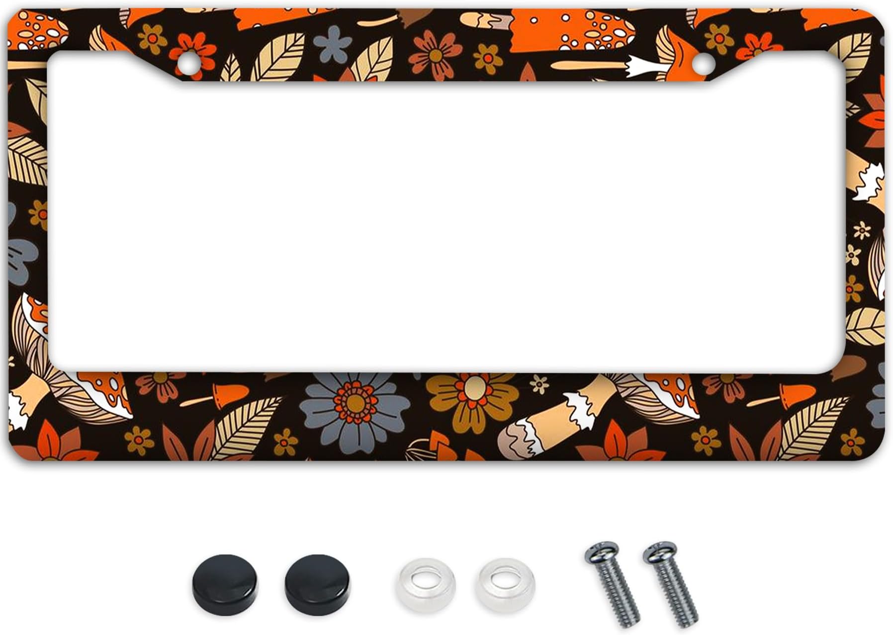 Moth License Plate Frames, 2PCS License Plate Holder