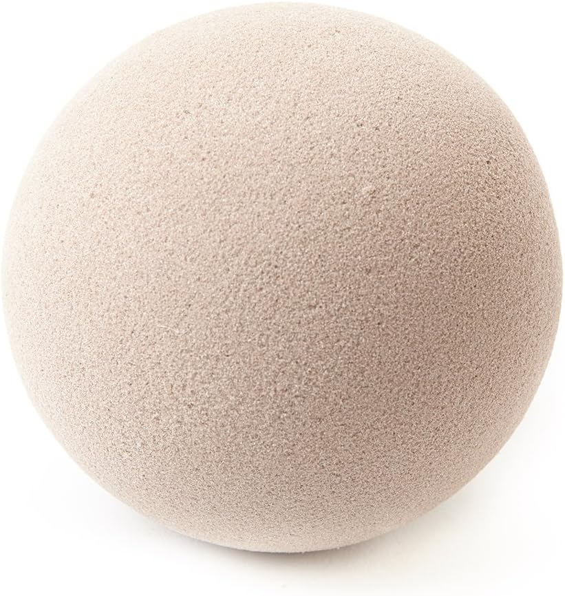 OASIS SEC 12cm Dry Foam Sphere - Natural - 12cm