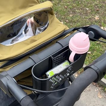 Holder for Thule Urban Glide 3, Multi-Purpose Accessory Mount, Durable Clip-On Holder for Bottles, Toys and Essentials