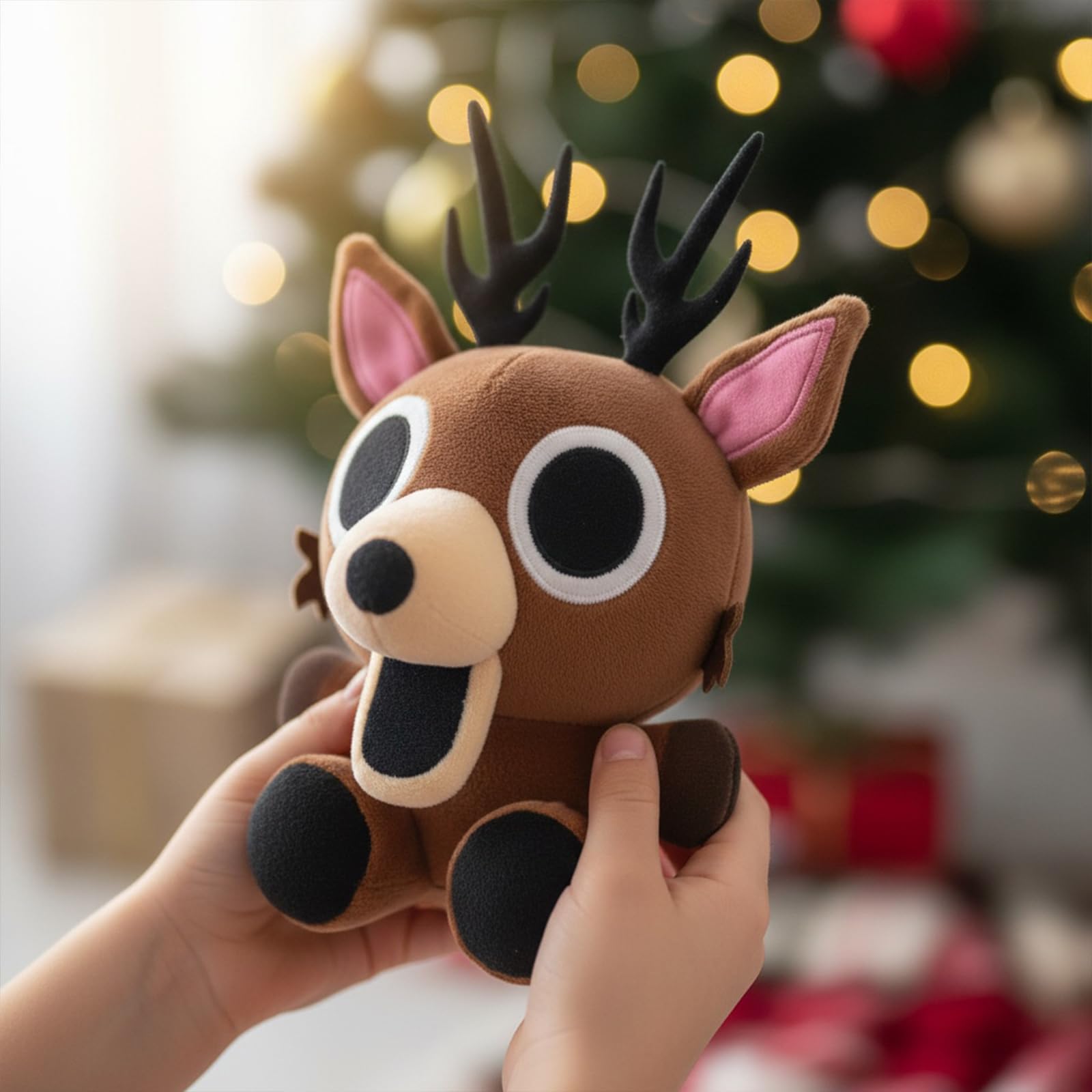 Peluche Animali Della Foresta - Cervo, Capra, Gufo, Morbido, Per Bambini E Adulti, Regalo