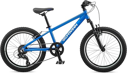 Miniatura 3 de Schwinn High Timber - Bicicleta de montaña para jóvenes y adultos hombres mujeres niños niñas, ruedas de 24 a 29 pulgadas, 7 o 21 velocidades,