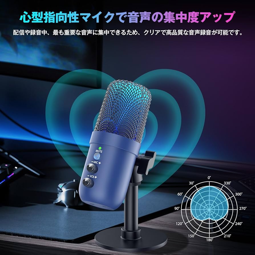 コンデンサーUSBマイク 192KHz/24bit Profile3 Amazon.co.jp: FIFINE