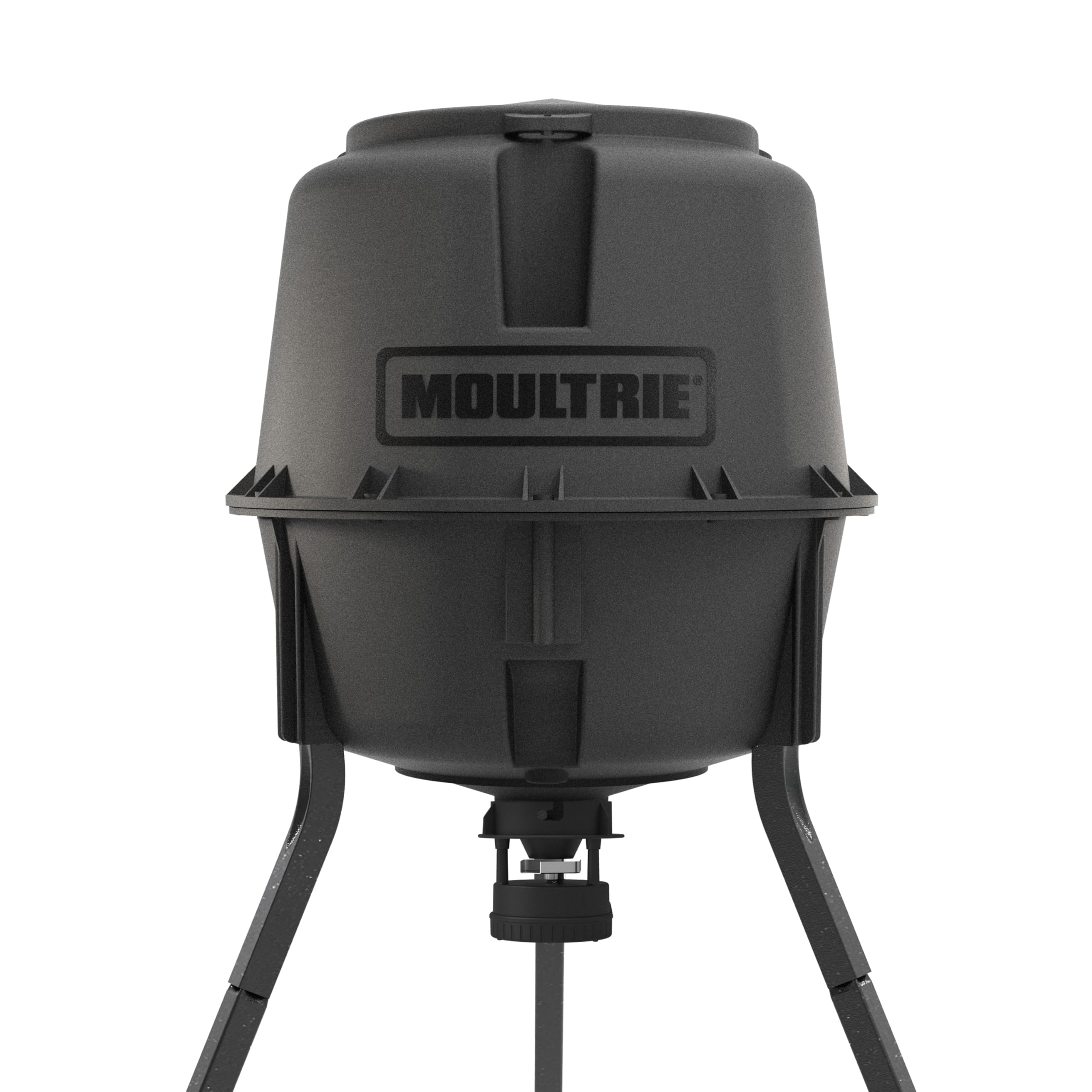 Moultrie Deer Feeder Standard - 30-Gallon - Moultrie Quick-Lock Hopper System - Digital Timer Control - 200 lb Feed Capacity