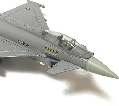 Miniatura 7 de Eurofighter Typhoon EF2000 1100 Modelo de avión fundido a troquel