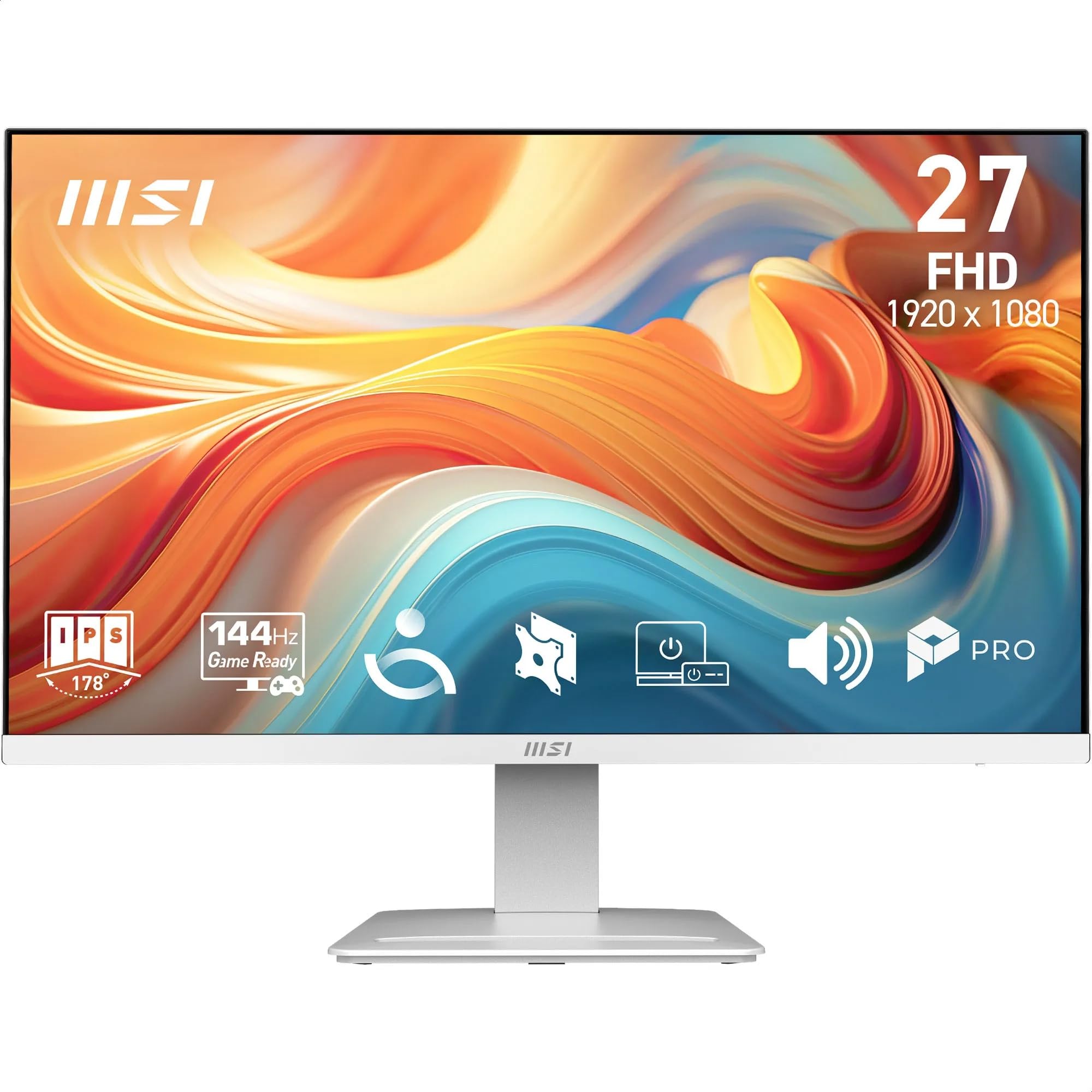 Monitor MSI 27" FHD: Imágenes Vibrantes y Confort Visual