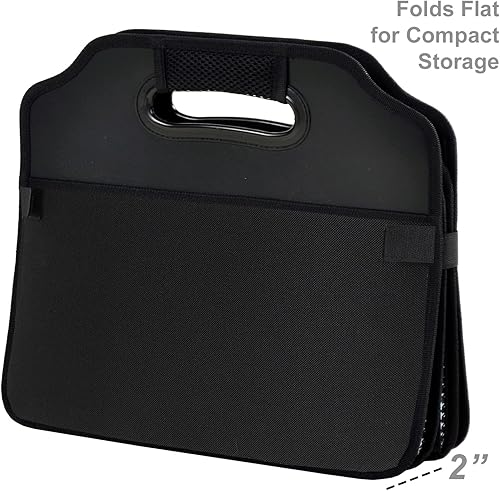 Miniatura 4 de Picnic at Ascot Organizador plegable para maletero de 3 secciones, diseñado y aprobado de calidad en los Estados Unidos