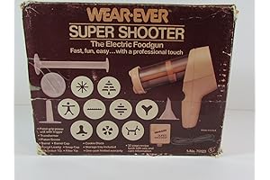 Vintage Wear-Ever Electric Cookie Shooter Candy Maker Vegan 70123