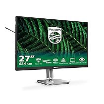 Philips 27B2G5500 USB Hub Monitor 27 pollici WQHD, 100Hz, IPS, 4ms GtG, altezza regolabile, Speakers (2560×1440 HDMI 2x 2.0 DP 1x 1.4) grigio antracite