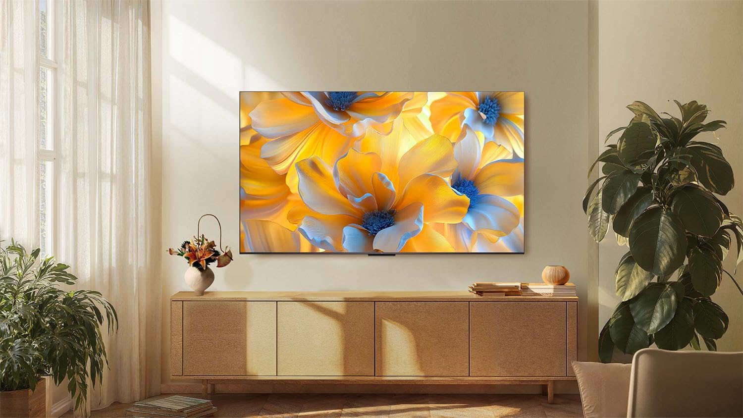 TCL 55C6K - TV QLED MiniLED 55 (140 cm) - 4K UHD 3840x2160-144 Hz - Dolby Vision - Google TV - 4xHDMI 2.1 - WiFi | Dolby Vision IQ & Atmos, 144 Hz Motion Clarity Pro, Game Master, Onkyo 2.1 Sound, Apple AirPlay 2