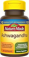 Vista 9 de Nature Made Cápsulas de Ashwagandha 125mg para el apoyo al estrés, 60 cápsulas, suministro de 60 días (paquete de 2)