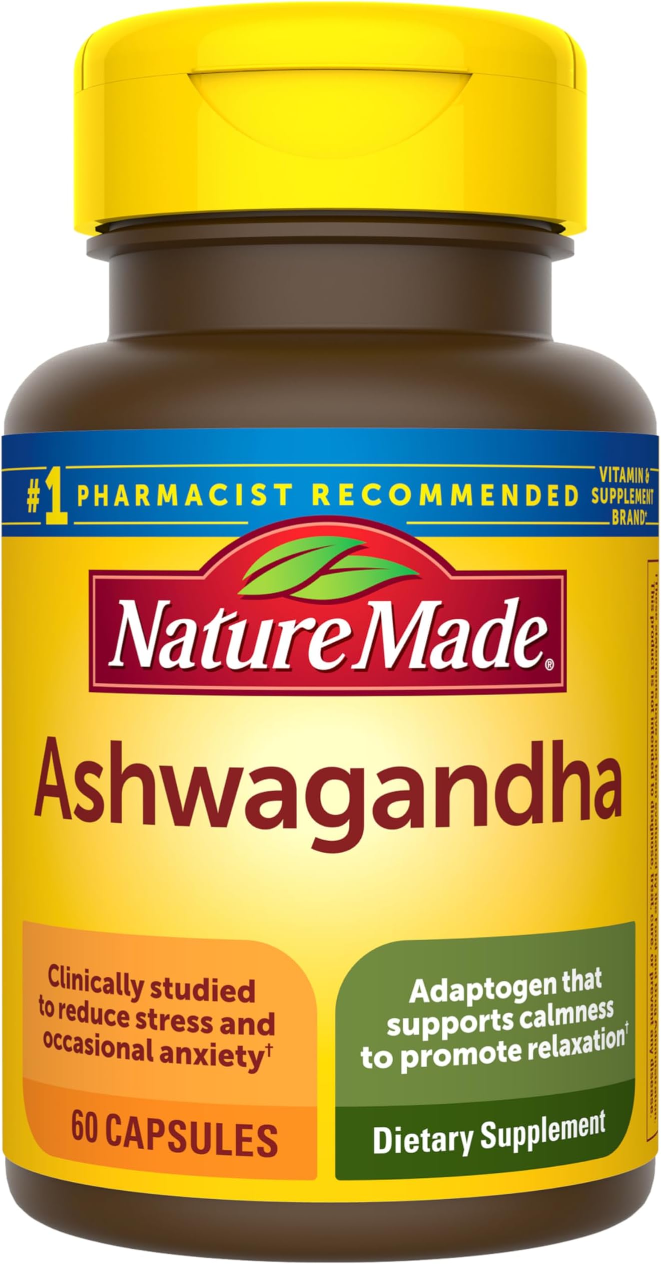 Nature Made Ashwagandha Tablet 60 Count