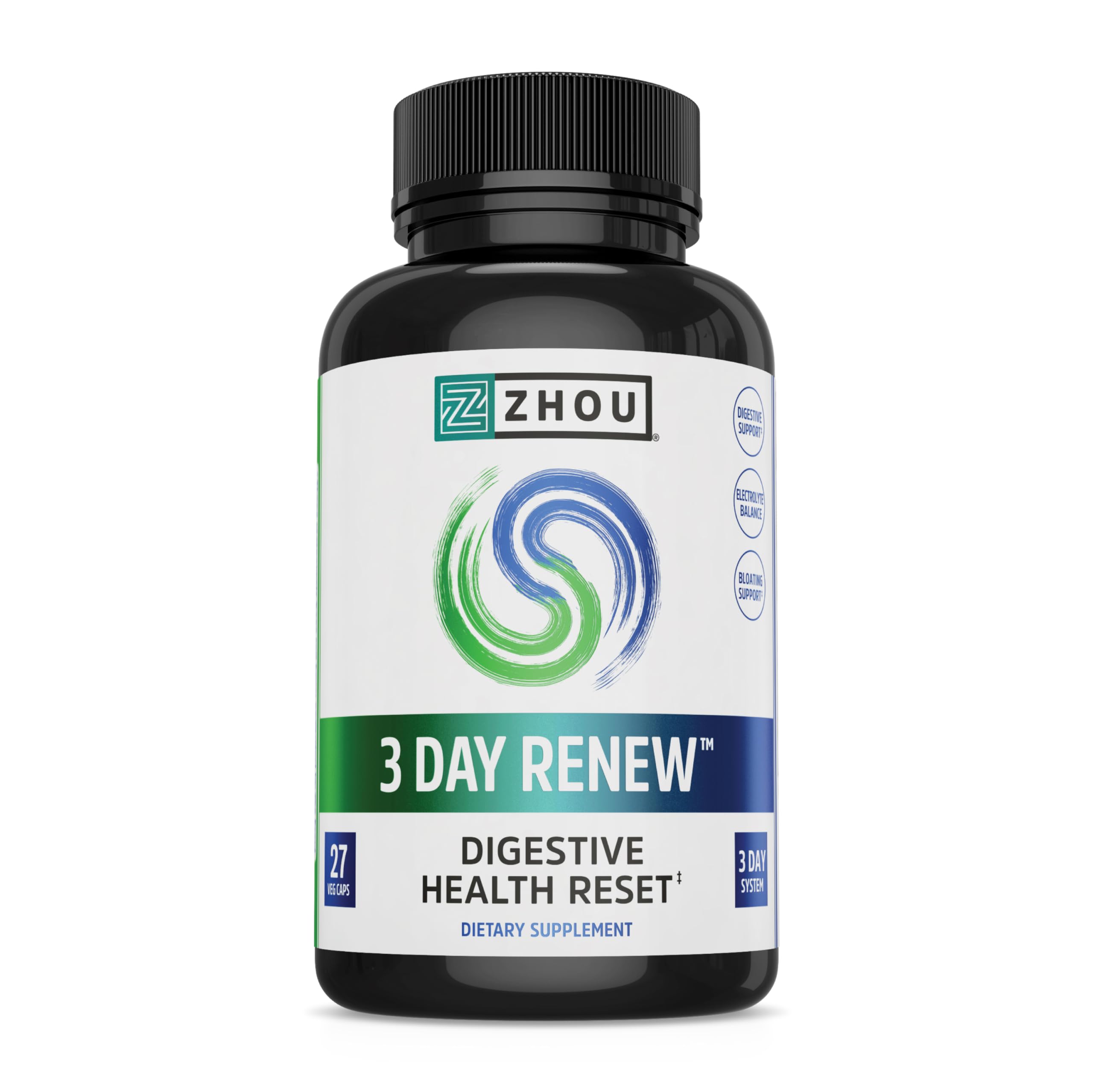 Amazon.com: Zhou 3 Day Renew - Probiotics for Digestive Health
