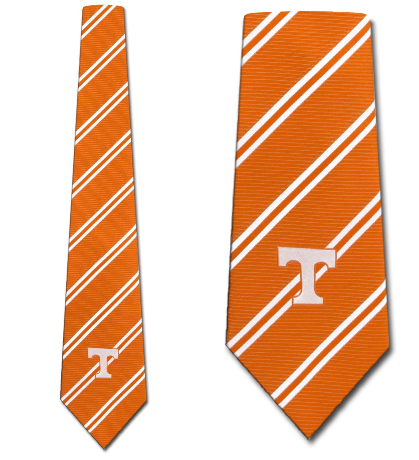 Eagles Wings Tennessee Necktie Vols Stripe Tie for Men Sports Neckties College Neckties